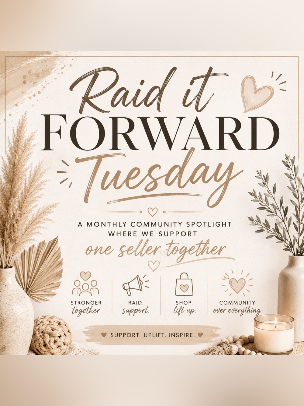 Raid It Forward Tuesday 🌸 NEXT RAID: 8/18 @ 6:30 pm EST
